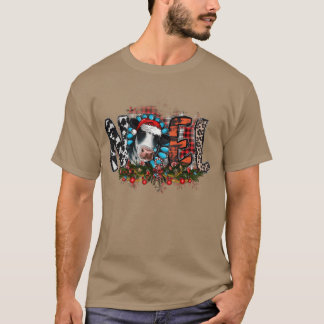 Christmas Cow family T-Shirt