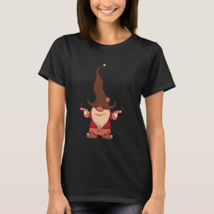 Christmas Cowboy Gnome Funny Holiday Gnomes Xmas C T-Shirt