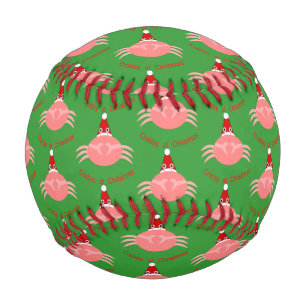 Christmas Crab Baseball