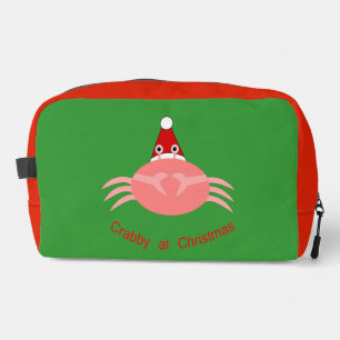 Christmas Crab Dopp Kit