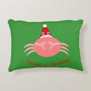 Christmas Crab Pillow