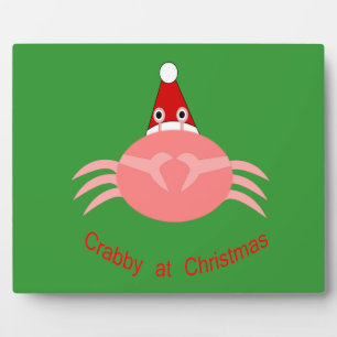 Christmas Crab Plaque