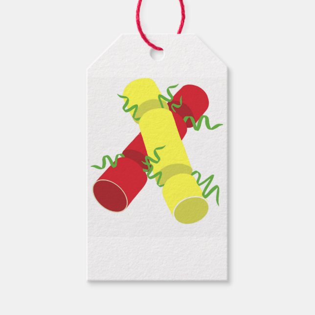 Christmas Crackers Gift Tags (Front)