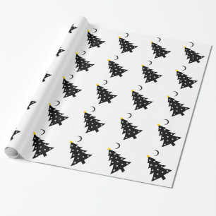 Christmas Creepy Tree Wrapping Paper