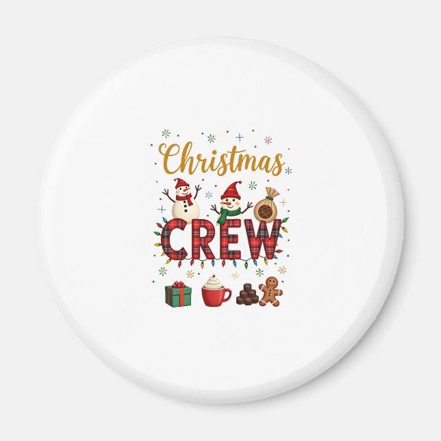 Christmas Crew (1) Magnet (Front)