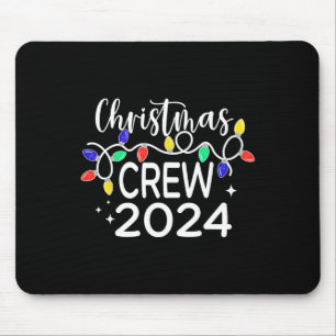 Christmas Crew 2024 Family Christmas Pyjamas Xmas  Mouse Mat