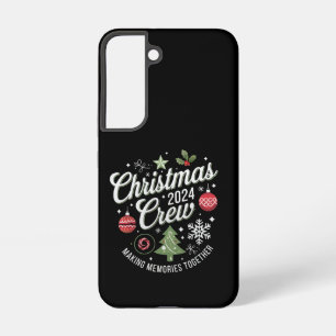 Christmas Crew 2024Family Matching Christmas Party Samsung Galaxy Case