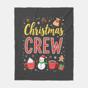 Christmas Crew (2) Fleece Blanket