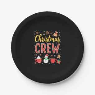 Christmas Crew (2) Paper Plate