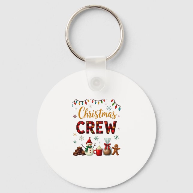 Christmas Crew (3) Key Ring (Front)