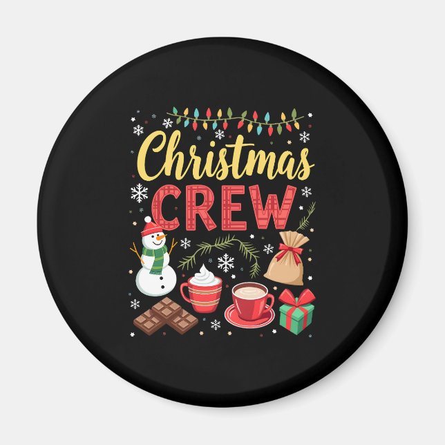 Christmas Crew (3) Magnet (Front)