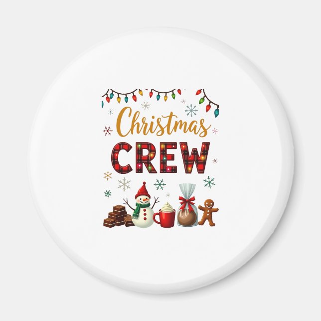 Christmas Crew (3) Magnet (Front)