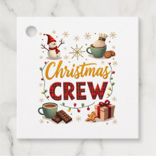 Christmas Crew Favour Tags