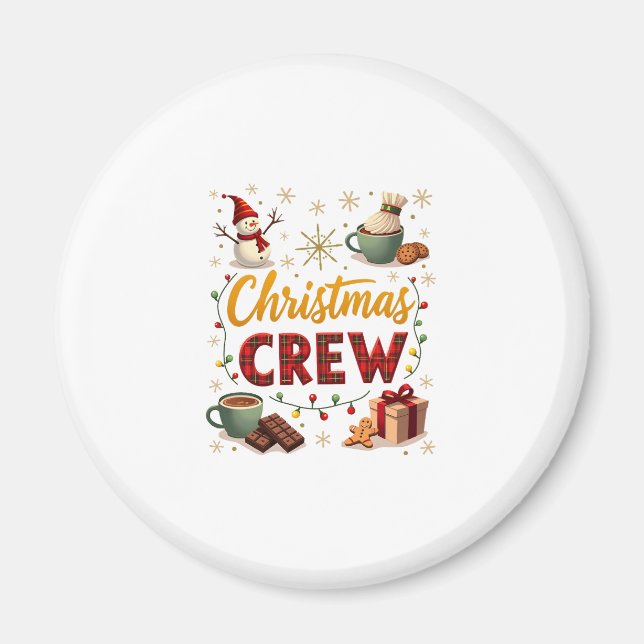 Christmas Crew Magnet (Front)