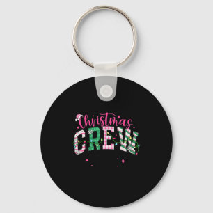 Christmas Crew Making Memories Together Xmas Light Key Ring