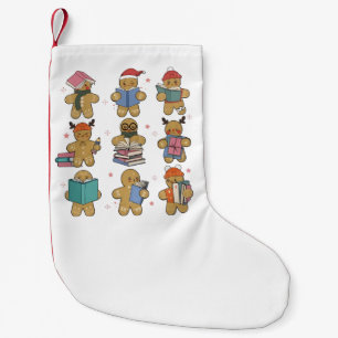 Christmas Crew Santa Gingerbread Nursing Squad  Small Christmas Stocking