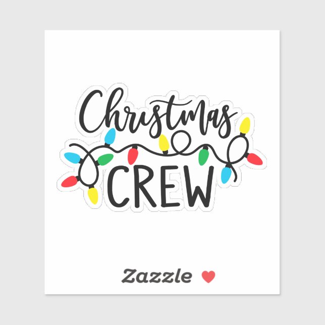 Christmas Crew with Lights (Sheet)