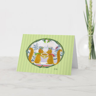 Christmas Critters Holiday Card