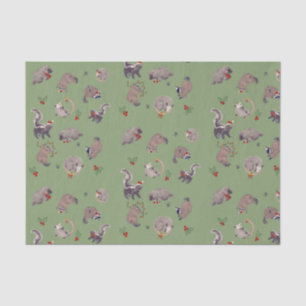 Christmas Critters Tissue Paper