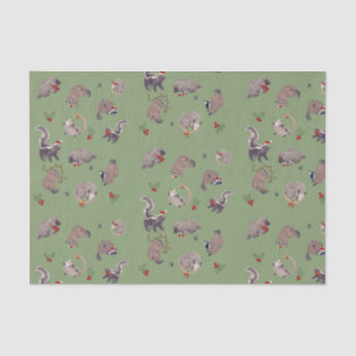 Christmas Critters Tissue Paper