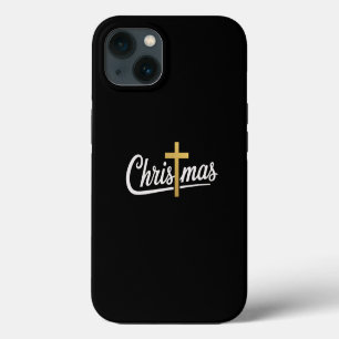 Christmas Cross Family Matching Jesus Gift Idea iPhone 13 Case
