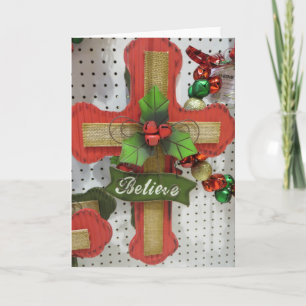 Christmas Cross Holiday Card