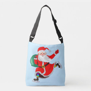 Christmas Crossbody Bag with Santa Claus Gift