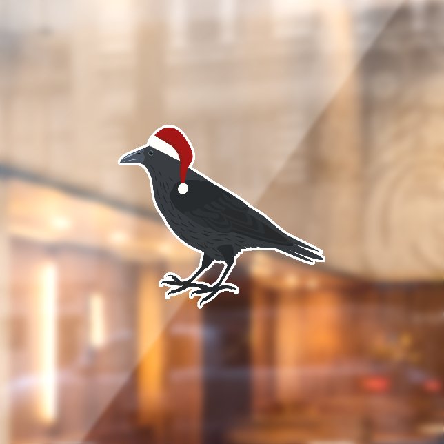 Christmas Crow Window Cling (Sheet 2)