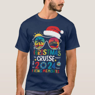 Christmas Cruise 2024 Men Women Kids Family Cruise T-Shirt