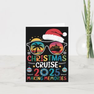 Christmas Cruise 2025 Men Women Kids Family Cruise Card