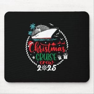 Christmas Cruise Crew 2025 Xmas Family Pajamas Hol Mouse Mat