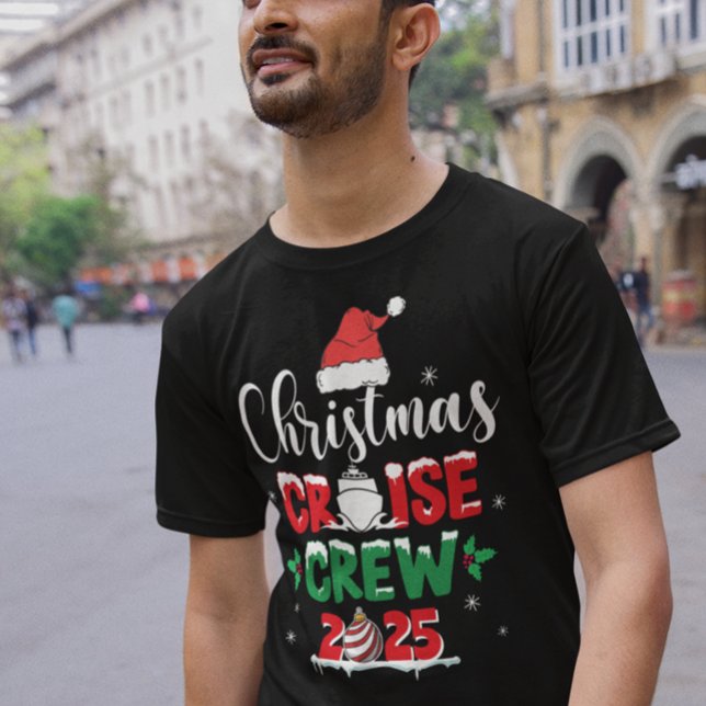 Christmas Cruise Crew Custom Ship  T-Shirt (Creator Uploaded)