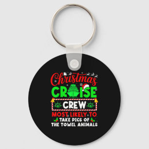Christmas Cruise Crew Most Likely To Take Cs Towel Key Ring