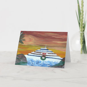 Christmas Cruise Holiday Card