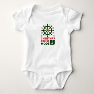 Christmas Cruise Mode On Ship Christmas 2024 Baby Bodysuit