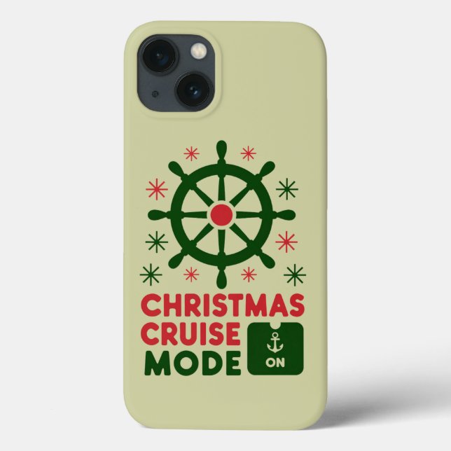 Christmas Cruise Mode On Ship Christmas 2024 Case-Mate iPhone Case (Back)