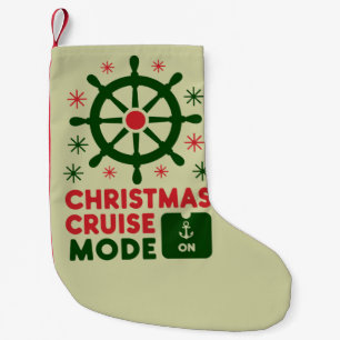 Christmas Cruise Mode On Ship Christmas 2024 Small Christmas Stocking