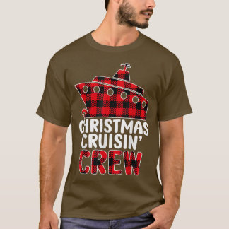 Christmas Cruisin Crew Cruise Matching Family Paja T-Shirt