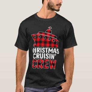 Christmas Cruisin Crew Cruise Matching Family Paja T-Shirt