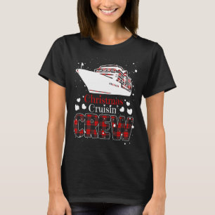 Christmas Cruisin Crew Cruise Matching Family Paja T-Shirt