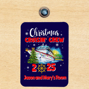 Christmas Cruisin' Crew Custom Ship  Magnet