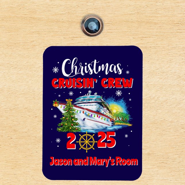 Christmas Cruisin' Crew Custom Ship  Magnet (Creator Uploaded)