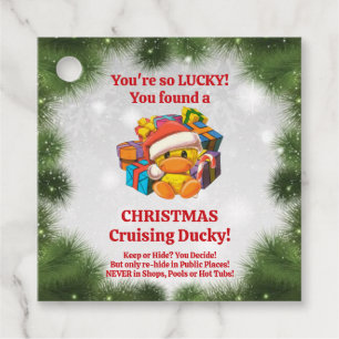 Christmas Cruising Duck Tags