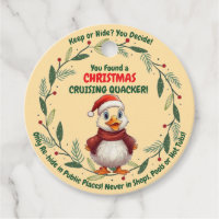 Christmas Cruising Duck Tags