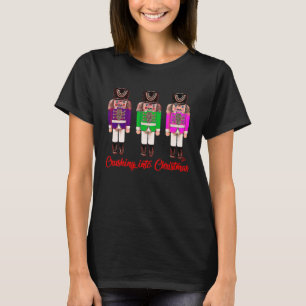 Christmas crushing into Christmas nutcracker T-Shirt