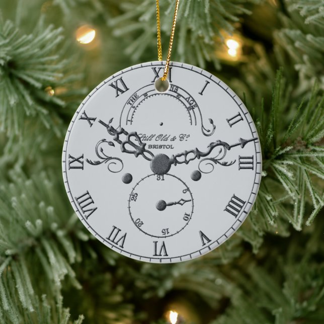 Christmas Cuckoo or Grandfather Clock Christmas Ceramic Tree Decoration (Tree)