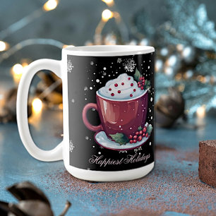 Christmas Cup of Hot Chocolate Coffee Mug