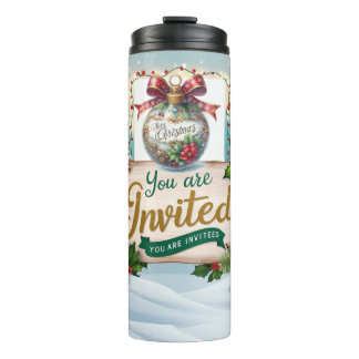 Christmas cup "You're Invited"