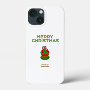 Christmas Cupcake Apple iPhone 13 Mini Case