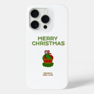 Christmas Cupcake Apple iPhone 15 Pro Case